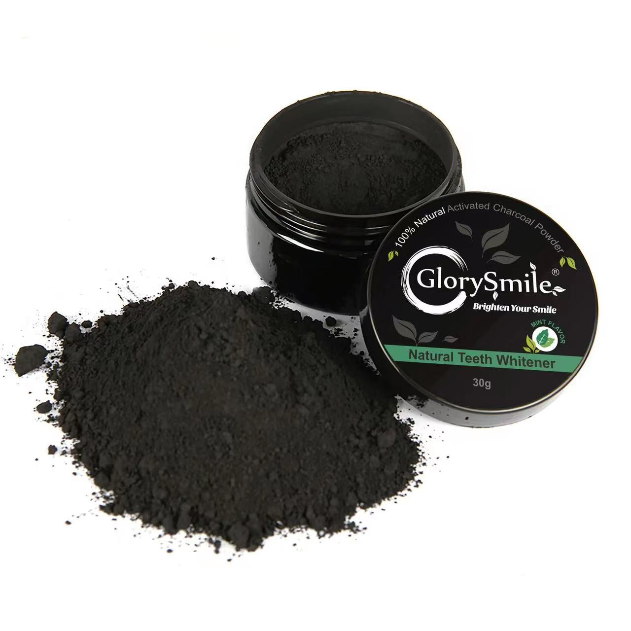 GLORY SMILE - Poudre Blanchissante Naturelle au Charbon