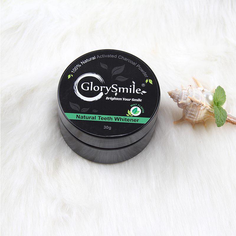 GLORY SMILE - Poudre Blanchissante Naturelle au Charbon